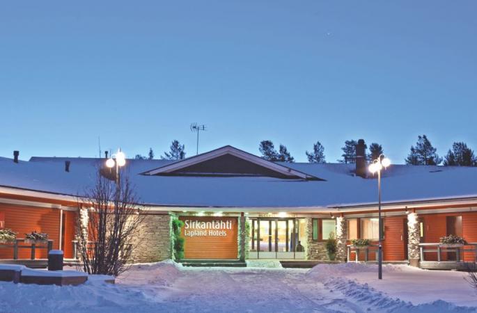 Lapland Hotel Sirkantähti met 3 excursies