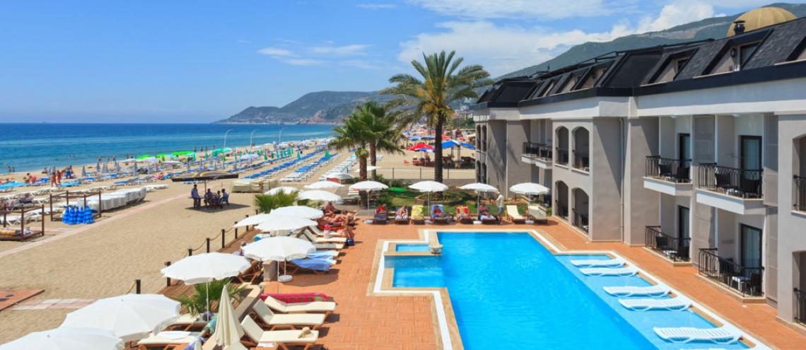Hotel Alaaddin Beach (4*) in Alanya Hotel Alaaddin Beach (4*) in Alanya