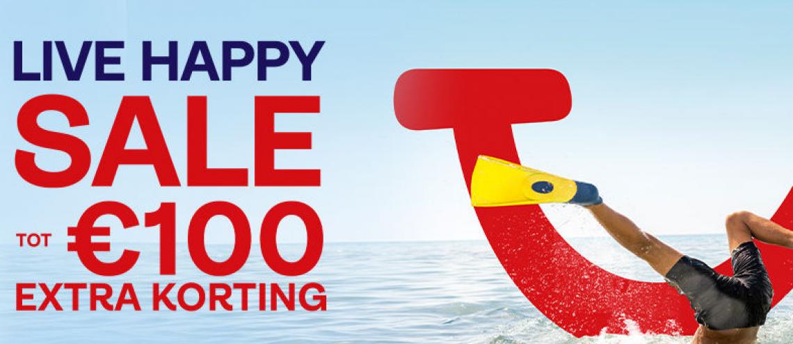 100 euro EXTRA korting bij TUI 100 euro EXTRA korting bij TUI