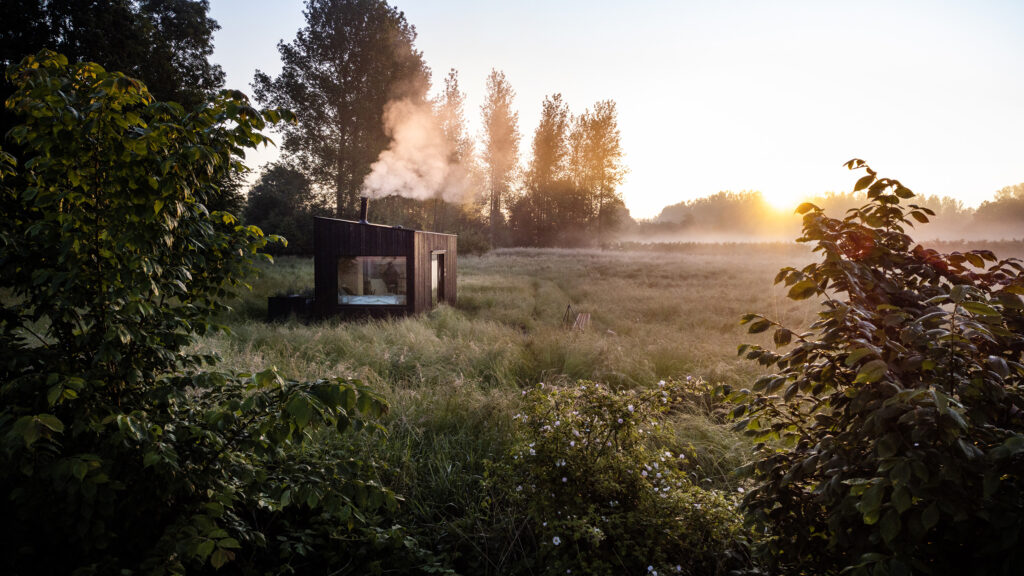 Uitrusten in de natuur met Slow Cabins