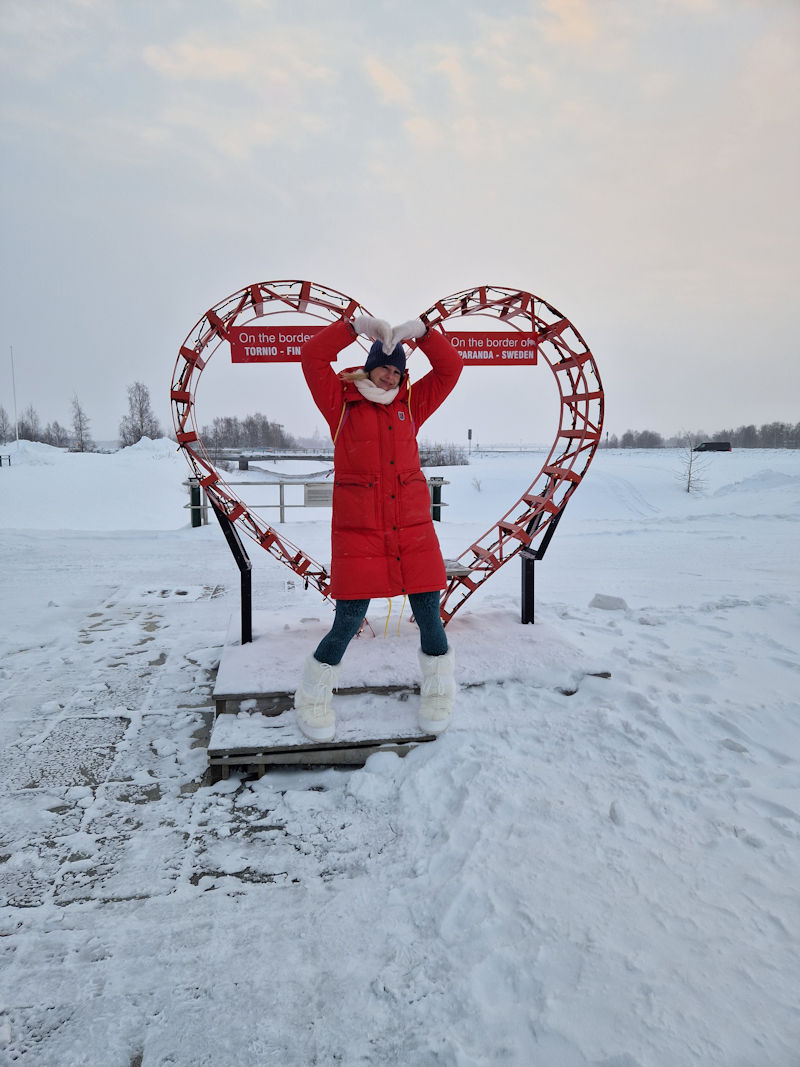 Tornio en Haparanda en mijn liefje