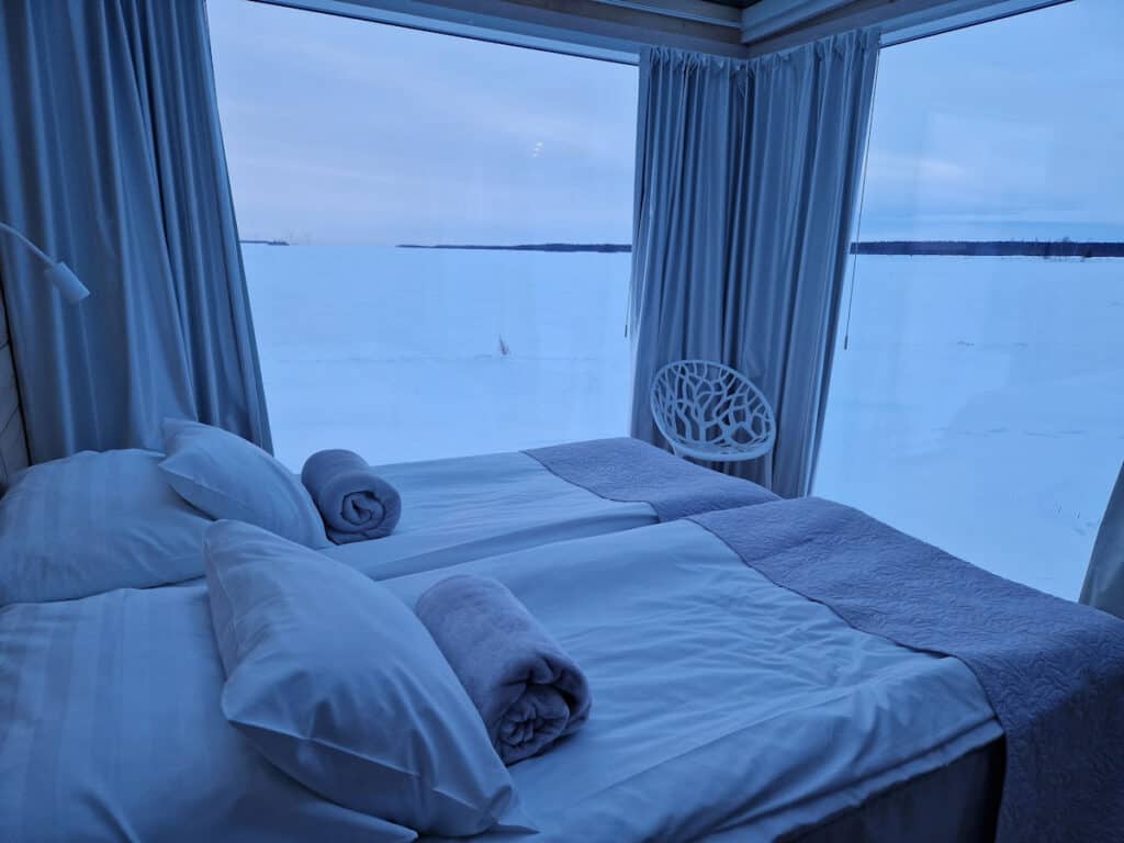 Op reis naar het hoge noorden van Finland - Lapland op zijn best! 2 kamer met uitzicht seaglass villas kemi